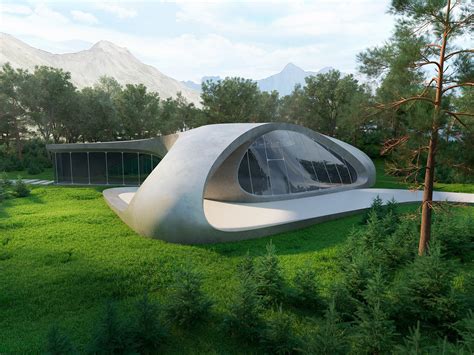 Organic House On Behance Landscape Architecture Plan Organic House