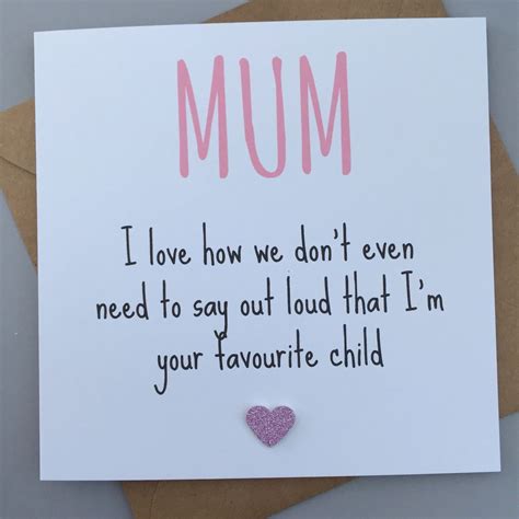 £249 Gbp Funny Mum Birthday Card Mothers Day Cheekyhumour Fun