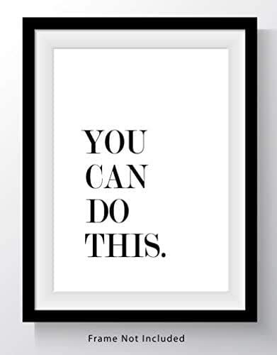 You Can Do This Motivational Word Wall Art