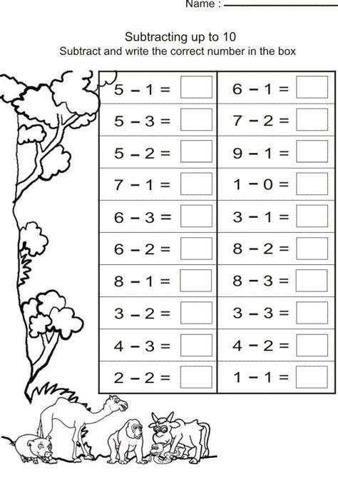 Simple word problems review all these concepts. 1st Grade Worksheets - Best Coloring Pages For Kids | First grade math worksheets, Kindergarten ...