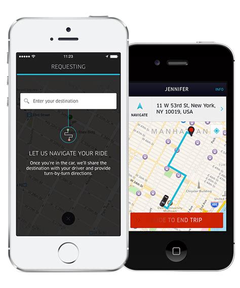 Uber Updated With Destination Entry For Riders And Turn By Turn