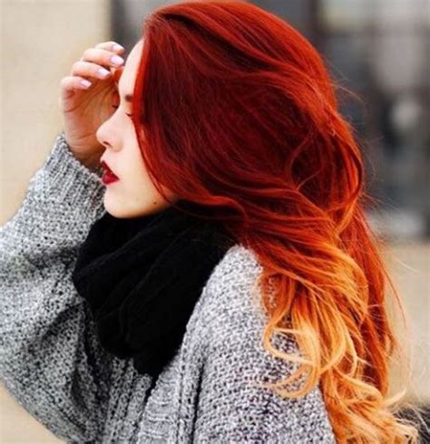 18 Most Popular Red Ombre Hair Ideas Ombre Hairstyles