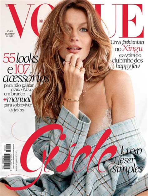 Gisele B Ndchen A Capa De Dezembro Da Vogue Brasil