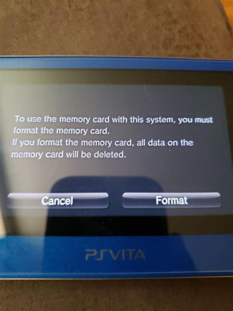The sd memory card formatter does not format the protected area in the sd/sdhc/sdxc cards. Format Memory Card Loop!!! 😵 Would anymore know how to get around a Psvita that's stuck in ...