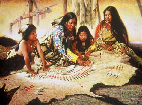 Pintura Moderna Y Fotografía Artística Imágenes De Pinturas De Indios Americanos Inspiración