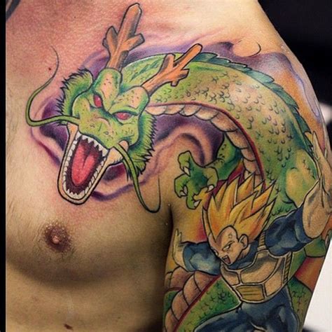 Drago Shenron Tattoo Shenron Colouring Dragon Trending Days Last
