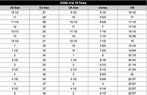 Toddler Girls Shoe Size Chart Greenbushfarm Com