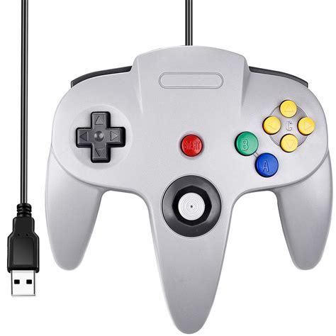 Buy Classic N64 Controller Innext N64 Wired Usb Pc Game Pad Joystick