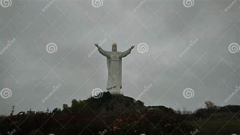 Christ The King Statue At Swiebodzin Town In Poland Stock Image Image