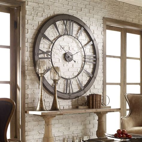 The Uttermost Ronan Wall Clock Is The Perfect Industrial Statement