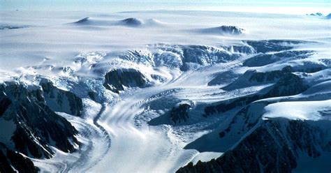 Antarctic Peninsula Glaciers Are Flowing Faster