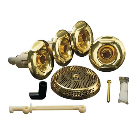 Designed for easy installation, the jets can be inserted directly into your whirlpool's jet housings. KOHLER Flexjet Whirlpool Trim Kit with 4-Jets in Vibrant ...