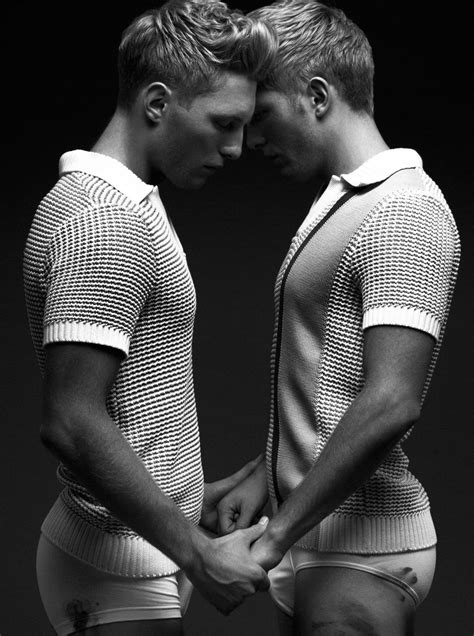 The Norris Twins By Francesco Scontrini Kurv Gay Men Kissing