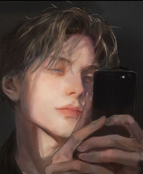 Handsome Anime Guys Cute Anime Guys Digital Portrait Art Digital