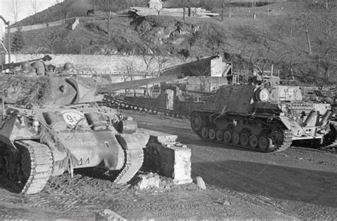Close Encounter Two French Tank Destroyers An American Supplied M10