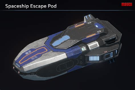 Spaceship Escape Pod 3d 宇宙船 Unity Asset Store