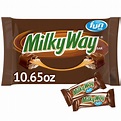 Milky Way Fun Size Milk Chocolate Candy Bars - 10.65 oz Bag - Walmart.com