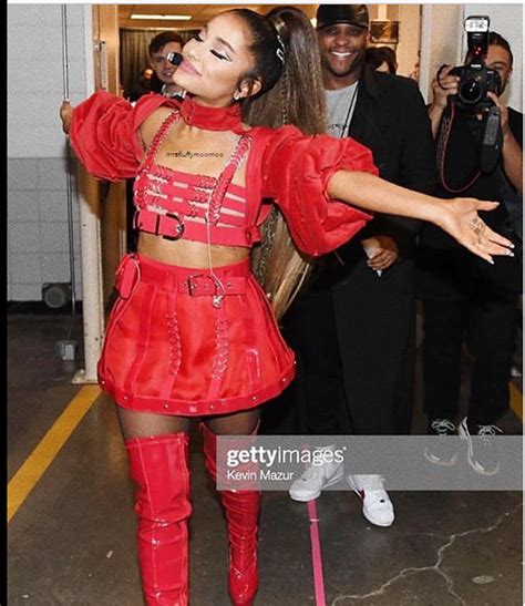 Ariana Grande Swt First Red Outfit My Favorite 2019 Red Outfit Red