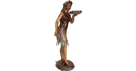 Design Toscano Kw58490 Leaf Maiden Bronze Figurine Price