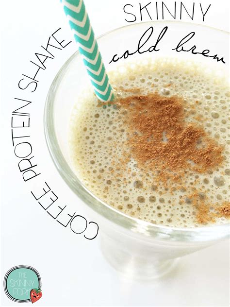 Using a whisk, thoroughly mix together the almond milk, cacao, and chocolate protein powder. Skinny Cold Brew Coffee Protein Shake (Sponsored) | Iced ...