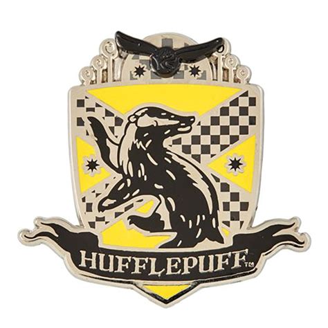 Universal Pin Harry Potter Hufflepuff Quidditch Crest Vlrengbr