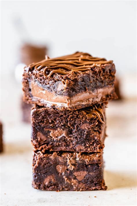 Nutella Brownies Recipe Pies And Tacos