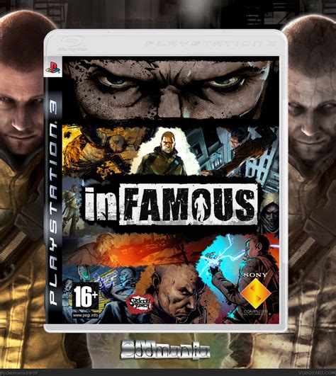 Infamous Playstation 3 Box Art Cover By Oddmania