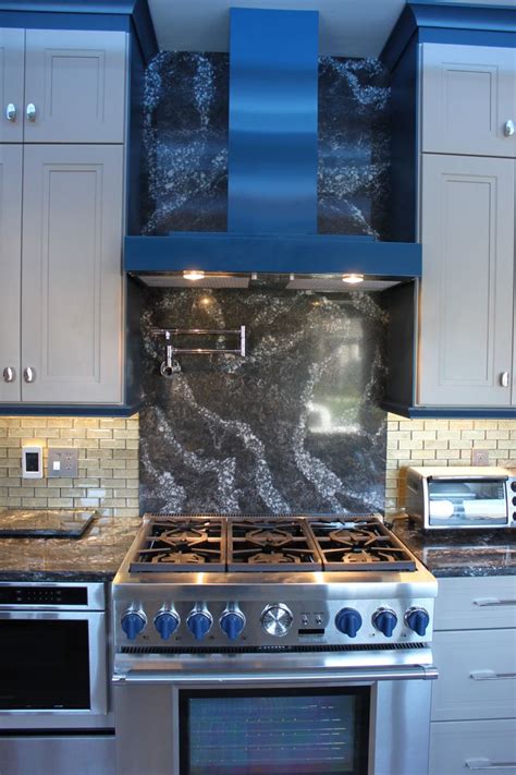 Cambria Ellesmere Quartz Countertop And Range Backsplash Designed And