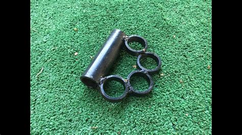 Build Brass Knuckles In 5 Minutes Youtube