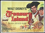 TREASURE ISLAND Original British Quad Movie Poster Robert Newton ...