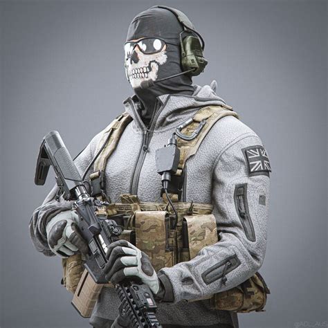 Artstation Classic Ghost Lucas Thompson Call Of Duty Ghosts Call