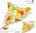 Mapa de Catalunya amb noms de comarques | IES Vilamajor – 3r ESO ...