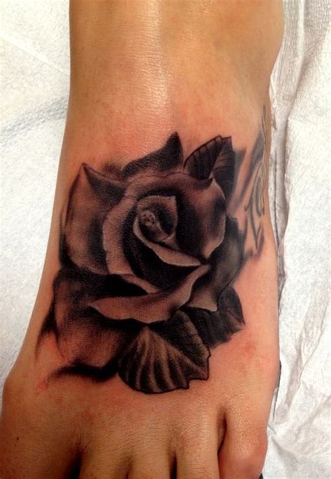 10 Foot Rose Tattoo Designs Pretty Designs