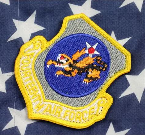 Fourteenth Air Force Patch Cloth Tactical Patch Embroidery Morale