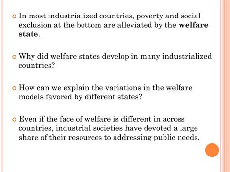 Ppt The Welfare State Powerpoint Presentation Free Download Id1969940
