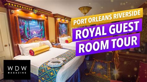 Room Tour Disneys Port Orleans Riverside Royal Guest Room 2021 Youtube