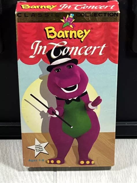 Barney Barney In Concert Vhs Kids Classic 999 Picclick