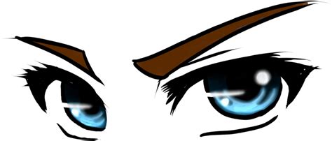 Angry Anime Eyes Clipart Full Size Clipart 2610791 Pinclipart