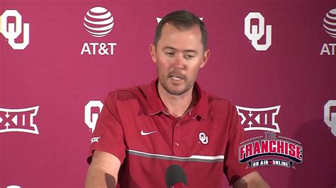 Texas Weekly Press Conference Lincoln Riley Youtube