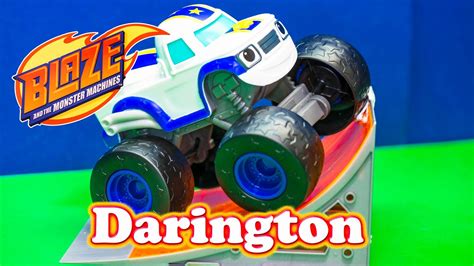 Unboxing The Blaze And The Monster Machines Talking Darington Monster