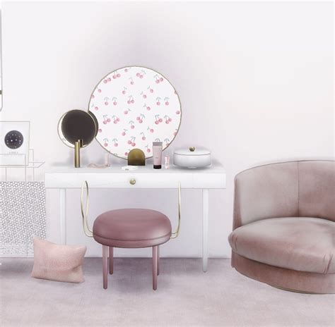 Cherry Bedroom 🍒 Thanks To The Cc Creators Sims 4