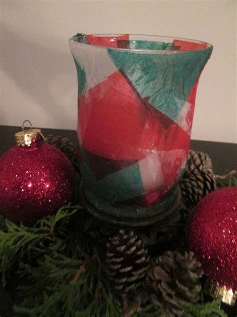 Diy Faux Stained Glass Candle Holder Thriftyfun