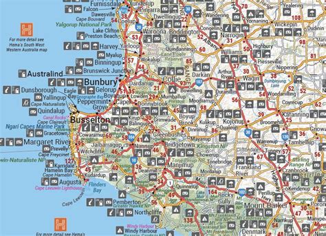 Western Australia Handy Map Hema Maps Online Shop