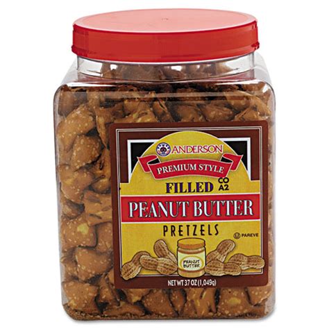 Buy Peanut Butter Filled Pretzel Nuggets 44 Oz Canister