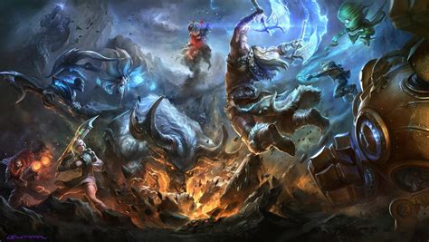 League Of Legends Art Wallpapers Top Free League Of Legends Art