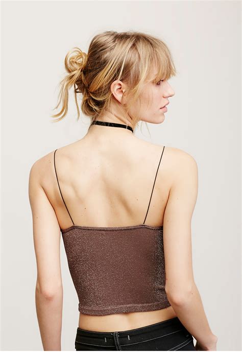new free people intimately skinny strap brami sexy seamless crop top xs l 20 ebay