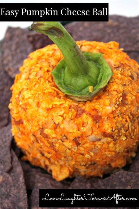 Pumpkin Cheese Ball Recipe Love Laughter Foreverafter