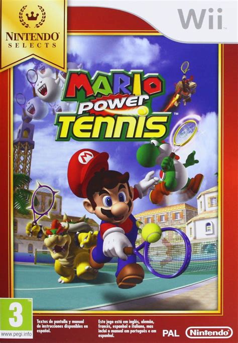 Todo aquello que tenga que ver con nintendo para niños 5. Mario Power Tennis - Selects: Amazon.es: Videojuegos | wii ...