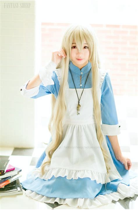 Mekakucity Actors The Marrys Cosplay Clothing Japanese Anime Maid Outfit Maid Of Alice In Anime
