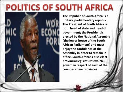 Political System Of South Africa